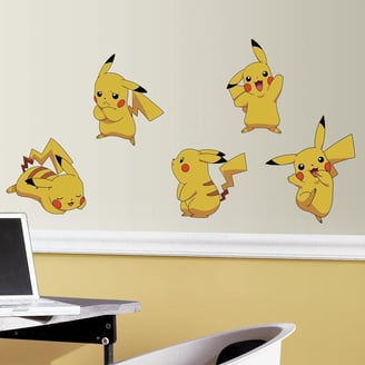 Pokémon RoomMates RMK4769SLM Wall Sticker with Pokemon Characters, peel