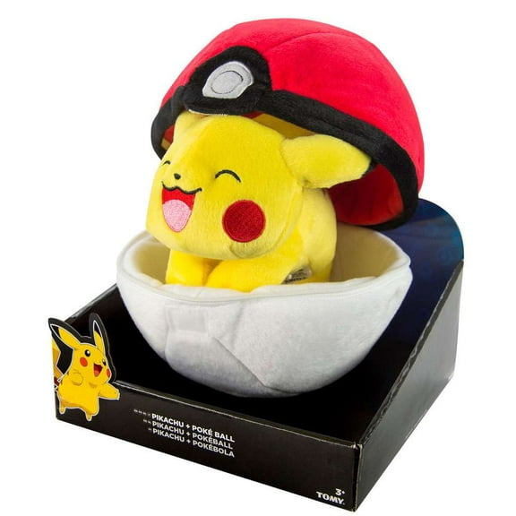 Pokemon Pikachu & Poke Ball Zipper Poke Ball Plush