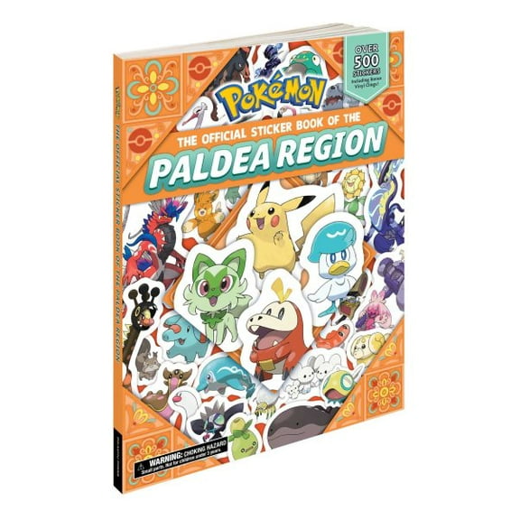 Pre-Owned Pokemon Pikachu Press: Pokémon The Official Sticker Book Of The Paldea Region (Paperback)