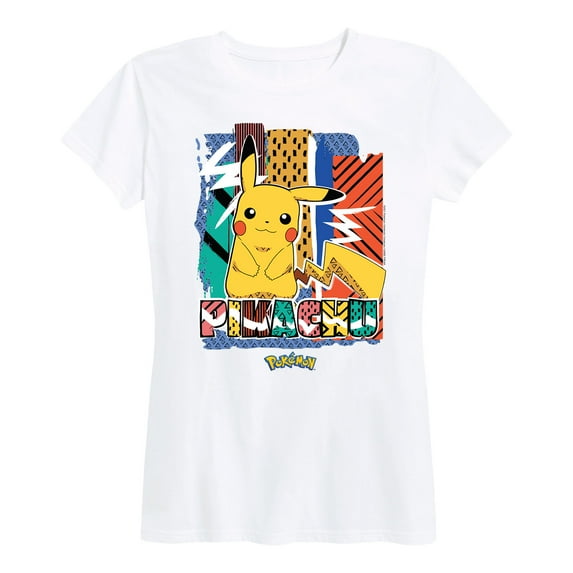 Pokémon - Pikachu Summer Pattern - Women's Short Sleeve Graphic T-Shirt