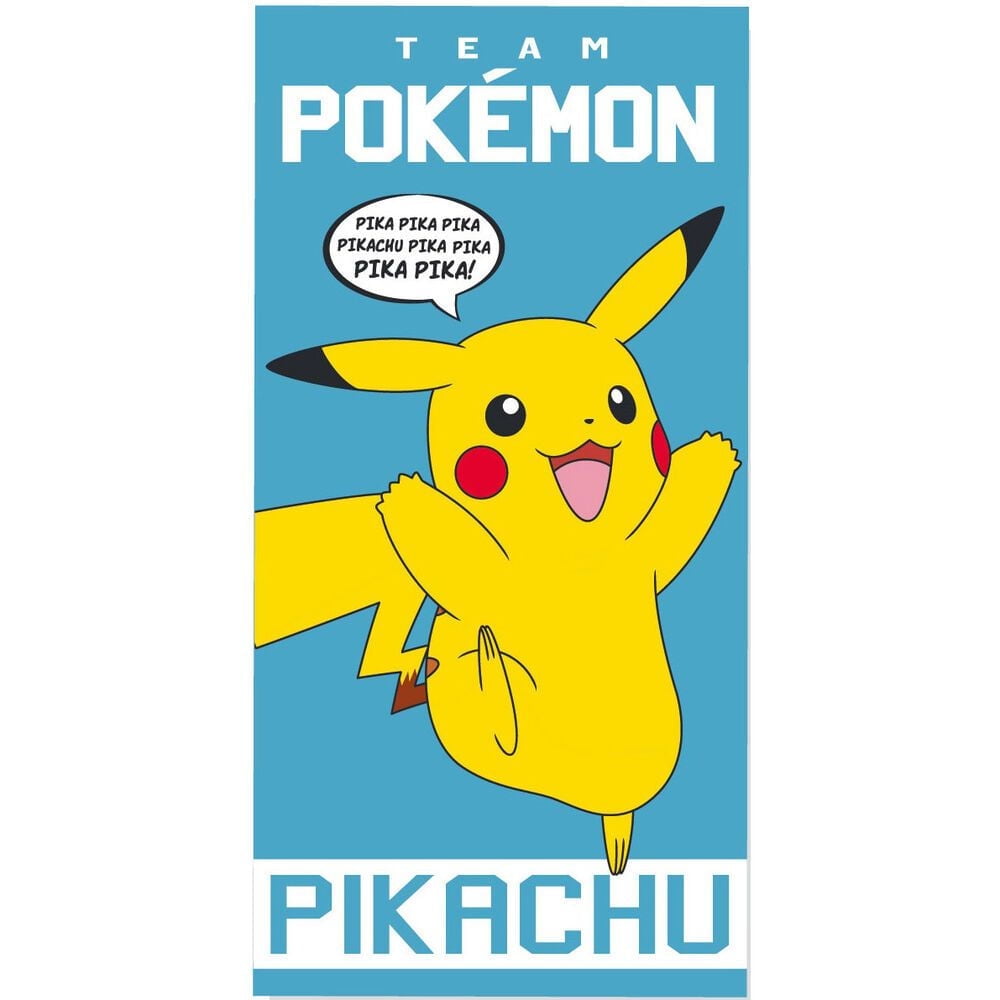 Pokemon Pikachu Team Pikachu Cotton Beach Towel - Walmart.com
