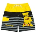 thumbnail image 1 of Pokemon Pikachu UPF 50+ Swim Trunks Bathing Suit Little Kid to Big Kid, 1 of 5