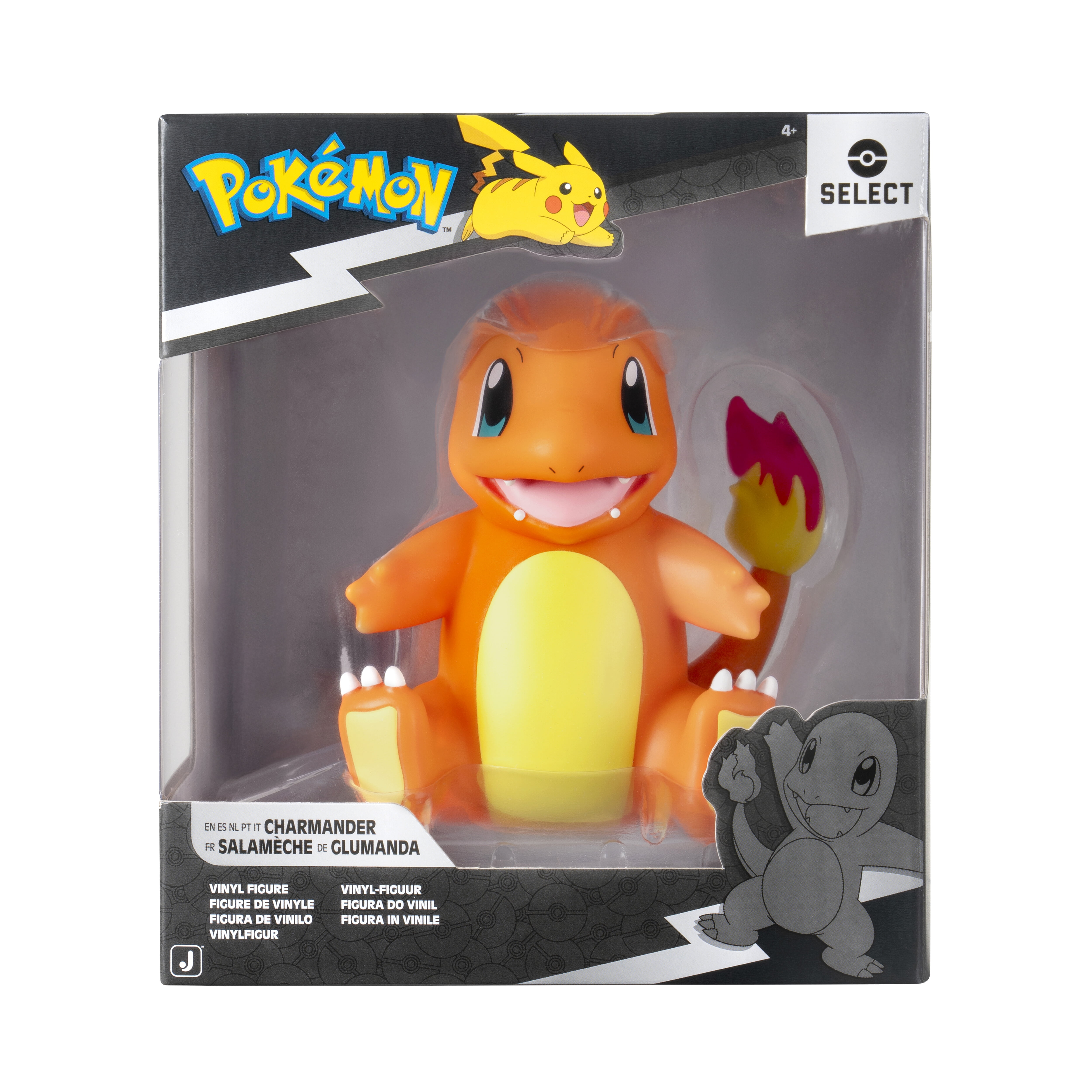 Jazwares Pokemon Charmander Select Vinyl Figure, 4 inch - Walmart.com