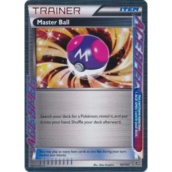 Pokemon Plasma Blast Master Ball #94