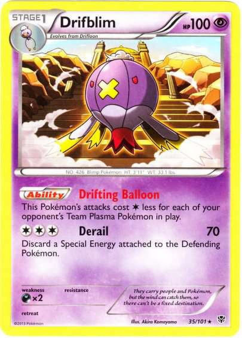 Pokemon Plasma Blast Rare Drifblim #35 - Walmart.com Pokemon Plasma Blast Rare Drifblim #35 - Walmart.com