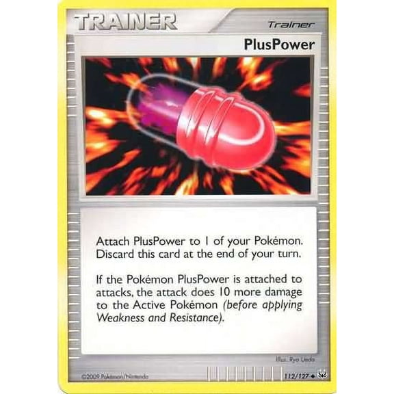 Pokemon Platinum Uncommon PlusPower #112