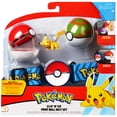 thumbnail image 1 of Pokemon Poke Ball Clip N Go Belt Set with 2 Inch Pikachu Figure, 1 of 4
