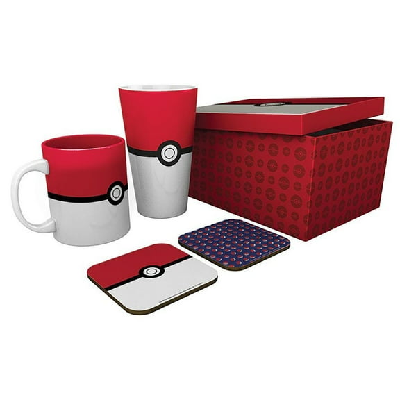 Pokemon Poke Ball Drinkware Gift Box