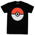 thumbnail image 1 of Pokemon Poke Ball Logo Pokeball Anime T-Shirt, 1 of 1