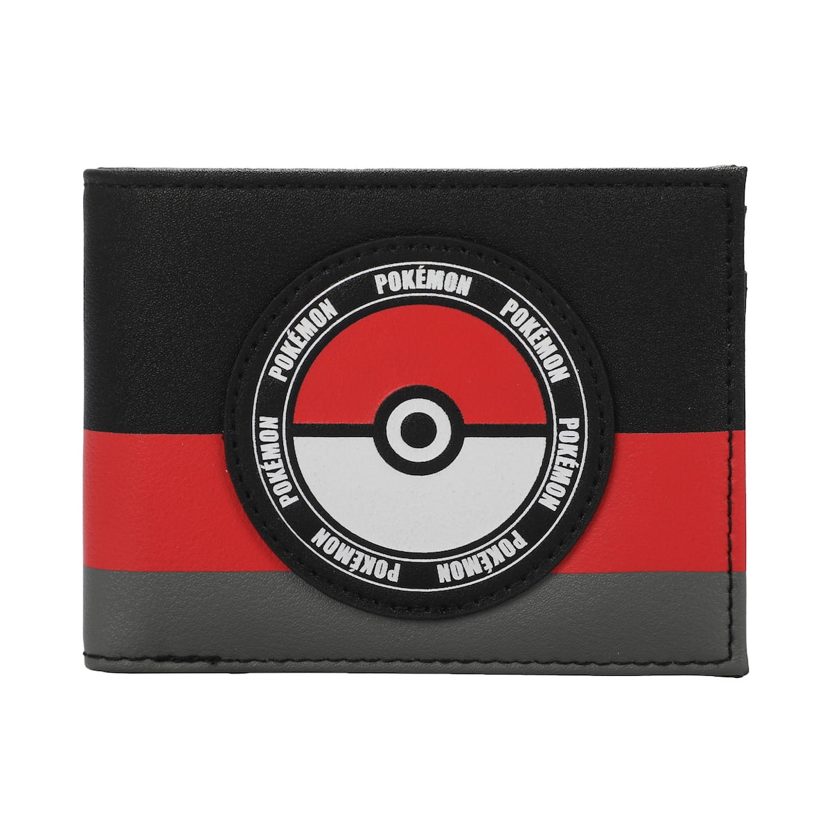 Pokemon Pokeball Men's TriColor Bifold Wallet