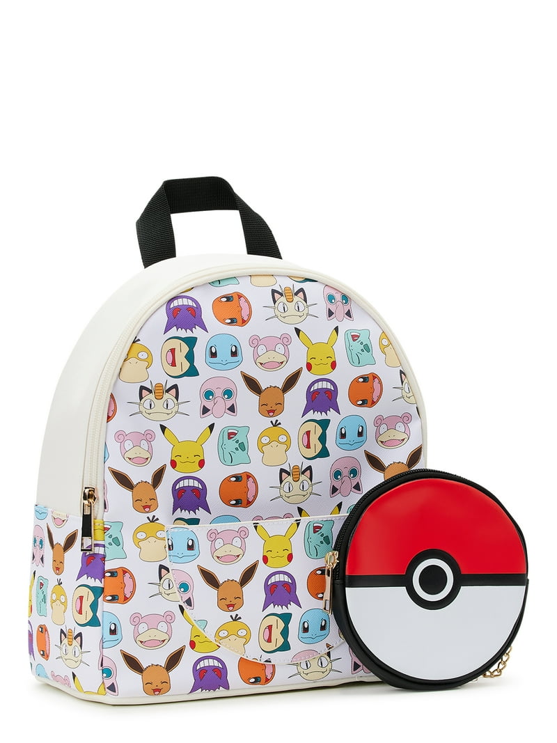 Pokemon Kids Backpack with Pokeball Pouch - Multicolor Pokemon Backpack Kids Book Bag Pikachu Poké Ball Gaming  main image 4