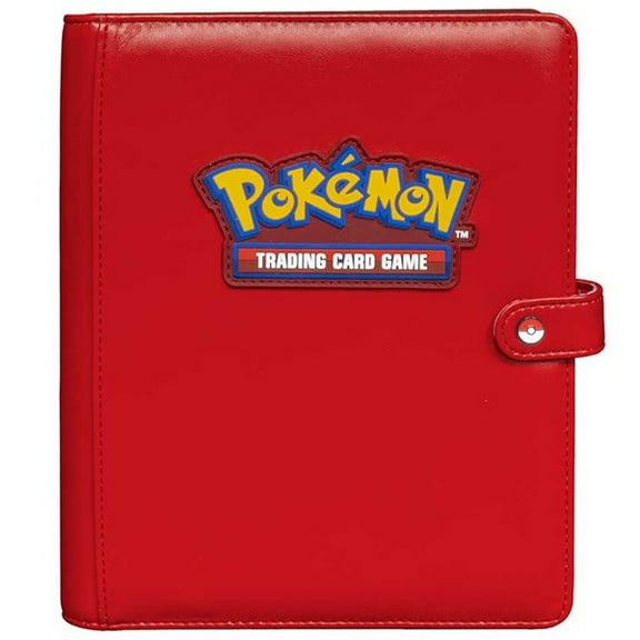 Pokemon Premium Red 4-Pocket Snap Binder