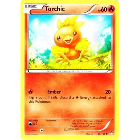 Pokemon Primal Clash Common Torchic #25