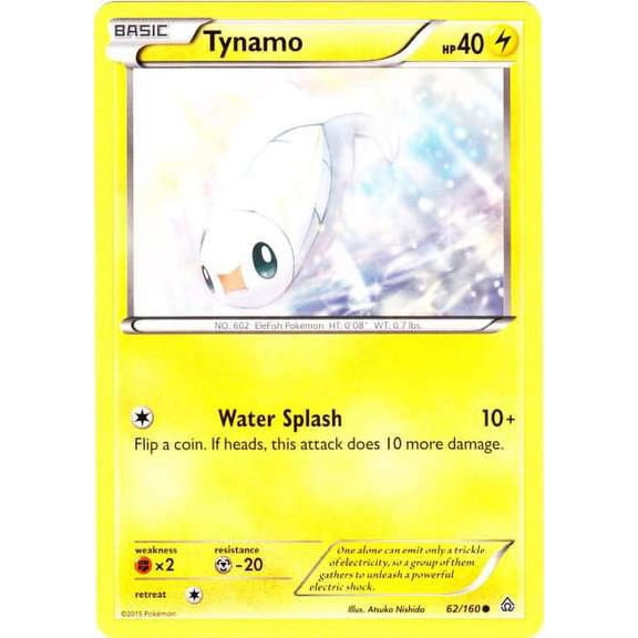 Pokemon Primal Clash Common Tynamo #62