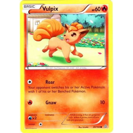 Pokemon Primal Clash Common Vulpix #20