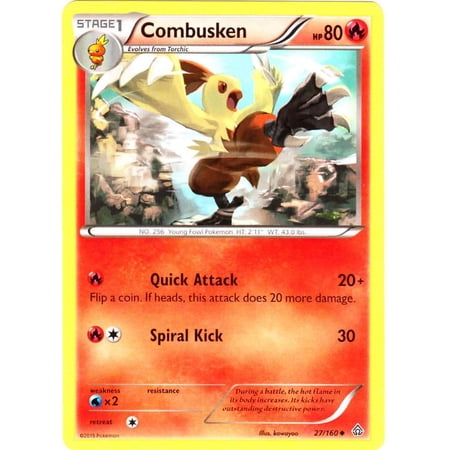 Pokemon Primal Clash Uncommon Combusken #27