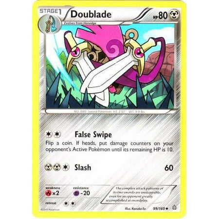 Pokemon Primal Clash Uncommon Doublade #99