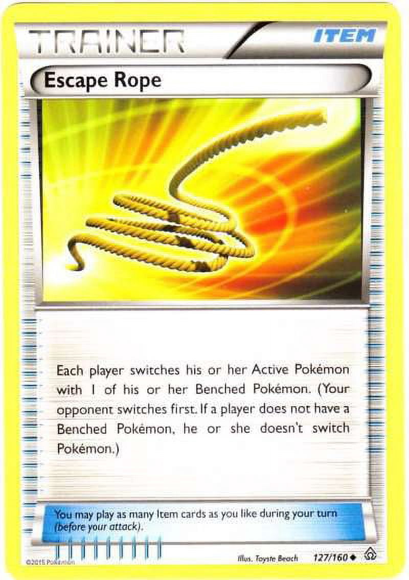 Pokemon Primal Clash Uncommon Escape Rope #127 - Walmart.com