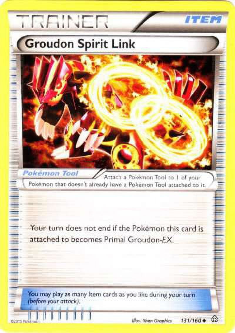 Pokemon Primal Clash Uncommon Groudon Spirit Link #131 - Walmart.com