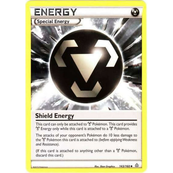 Pokemon Primal Clash Uncommon Shield Energy #143