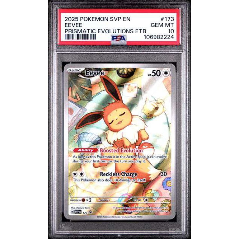Pokemon Prismatic Evolutions Promo Full Art Eevee SVP173 - Walmart.com