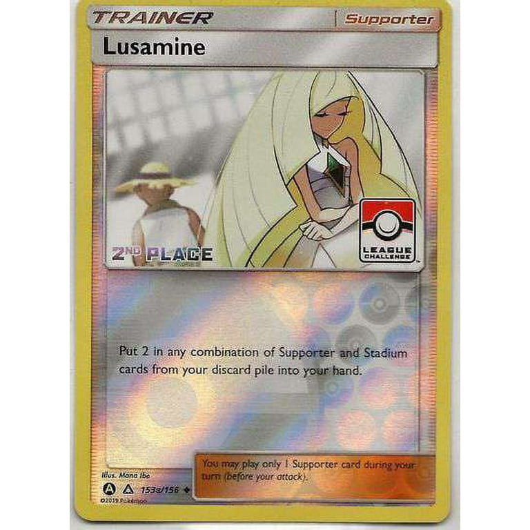 ポケモンカード Lusamine サポーター ホロカード Amazon.com: Pokemon - Lusamine 182/214 - Lost Thunder - Prism Star