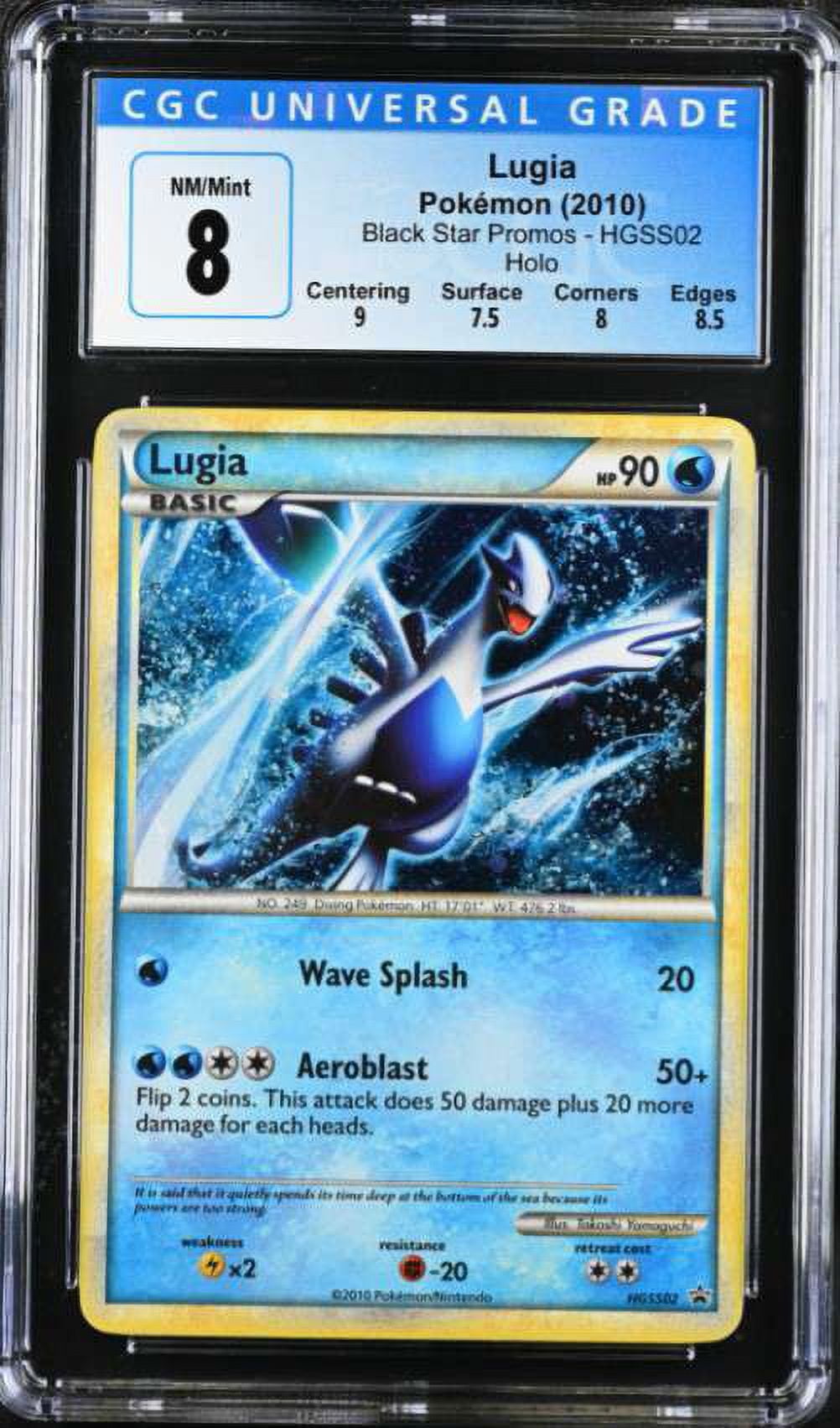 Pokemon Promo Cards Holo Rare Rare Holo Lugia HGSS02 (CGC - NM/Mint 8 (3927676138))