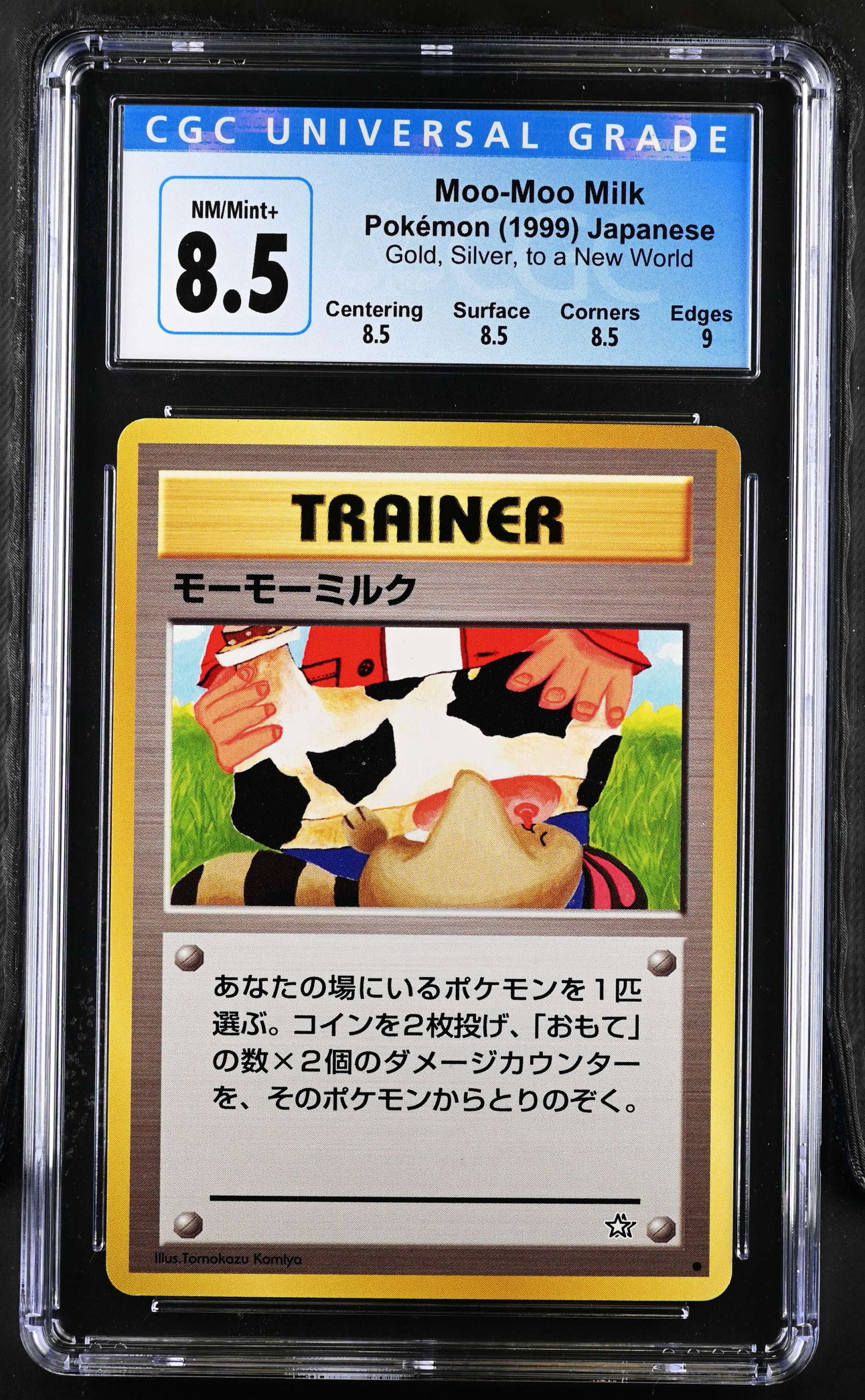 moomoo milk pokemon card Pokmon TCG Cards for sale Item Rarity Moo Moo Milk Neo Genesis