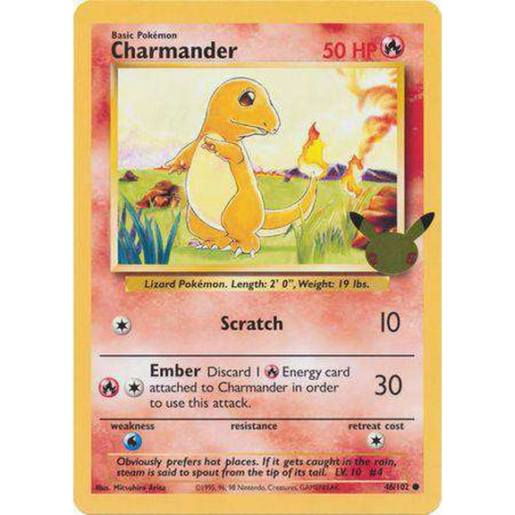 Pokemon Promo Charmander #46 (Oversized)