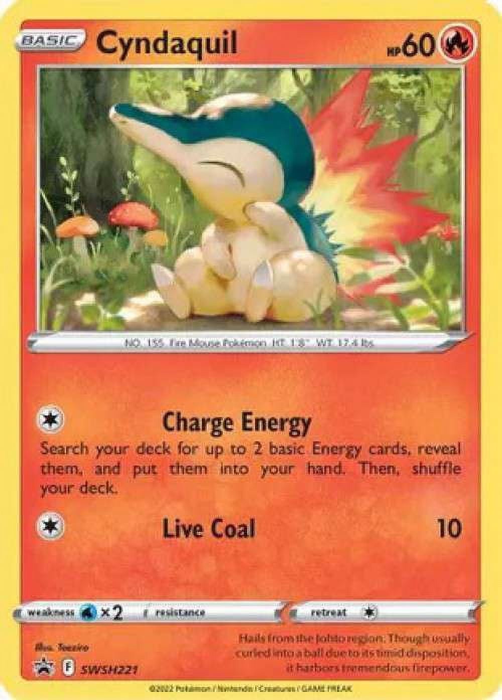 Cyndaquil Pokemon Card