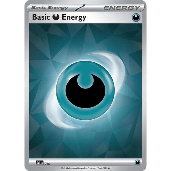 Pokemon Promo Darkness Energy (Cracked Ice Holo)