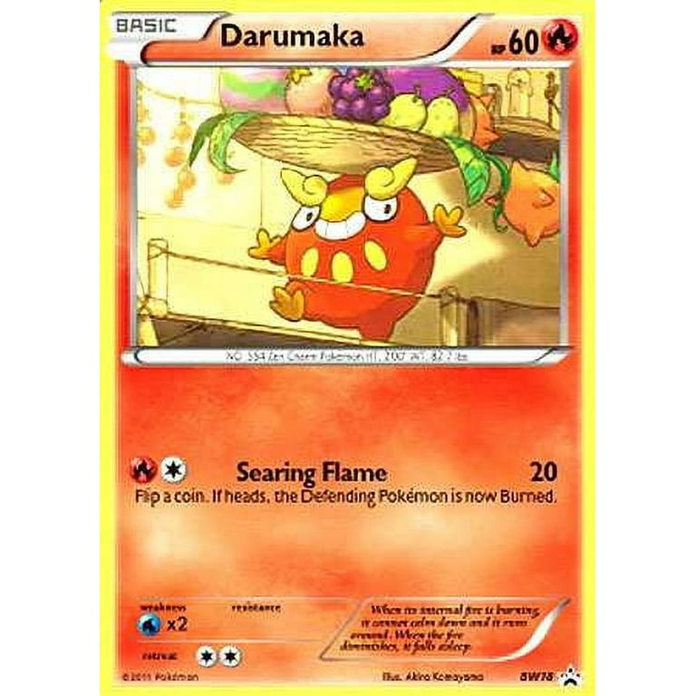 Pokemon Promo Darumaka BW18