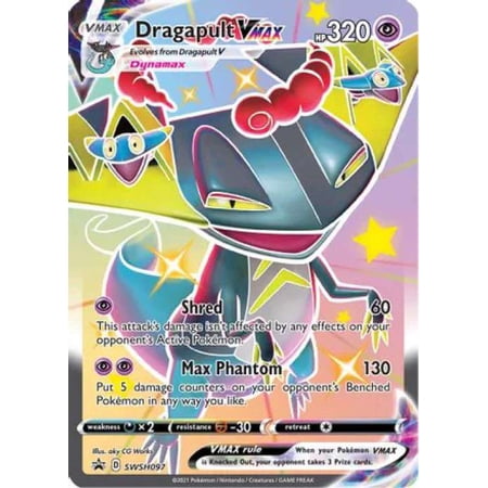 Pokemon Promo Dragapult VMAX SWSH097 (Oversized)