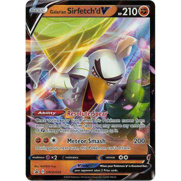 sirfetch'd pokemon card value Galarian (079/198) [Sword & Shield: Chilling Reign] Colorless Artist Galarian Sirfetch'd V 2020 Japanese