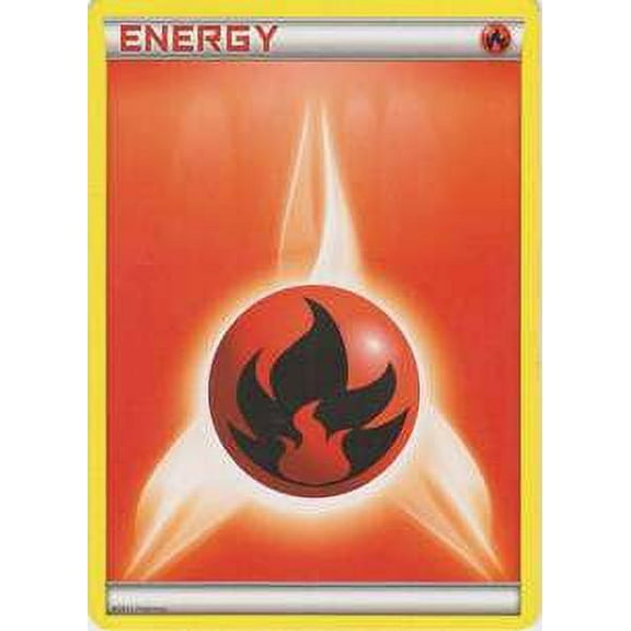 Pokemon Promo Holo Rare Fire Energy