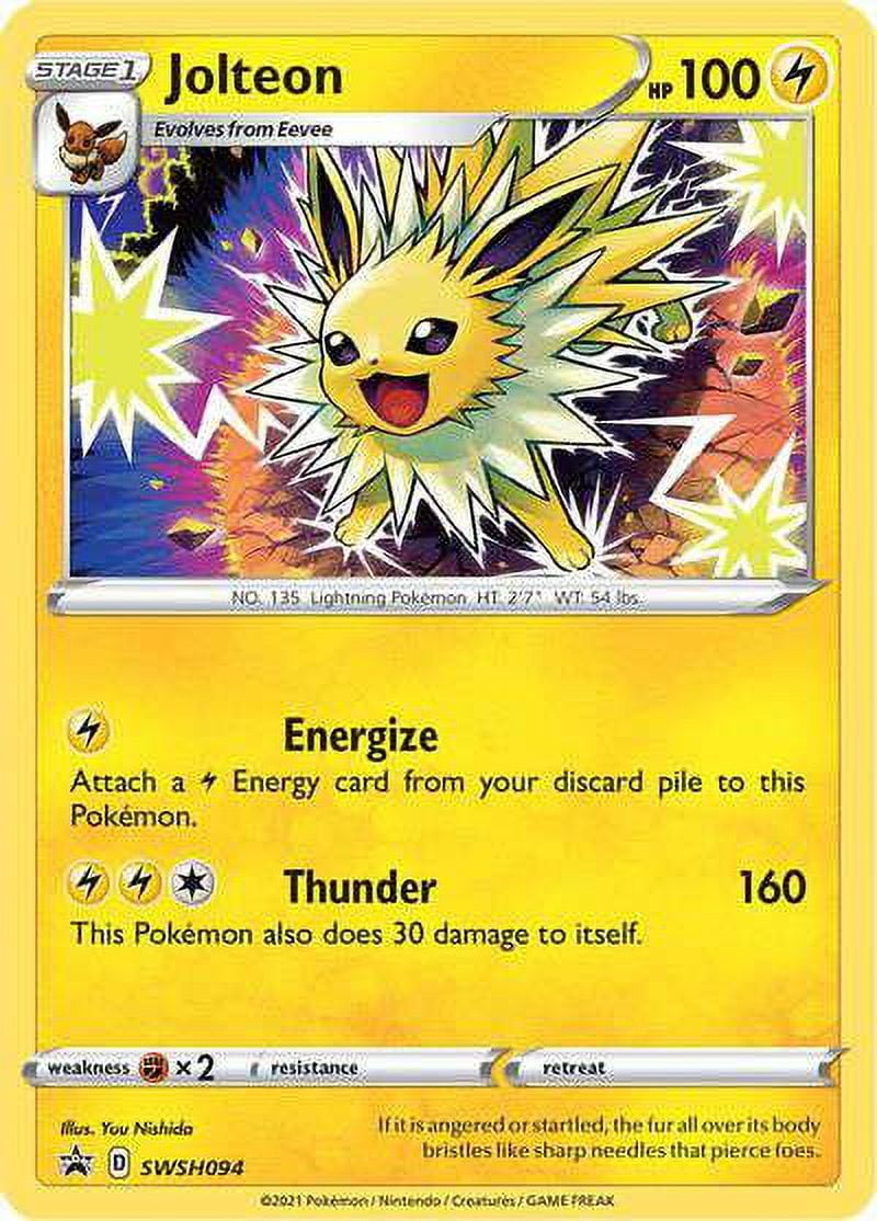 holographic jolteon pokemon card Jolteon Pokemon Jungle Holo French #4 main image 1