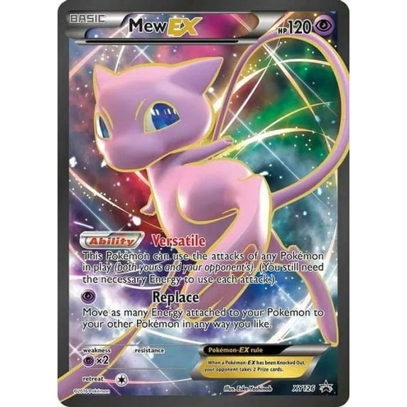 Pokemon Promo Holo Rare Mew EX XY126