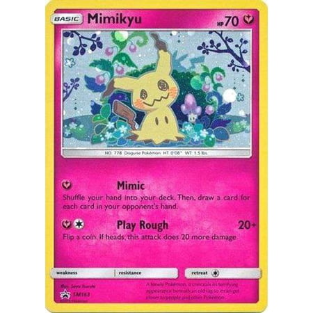 Pokemon Promo Holo Rare Mimikyu SM163