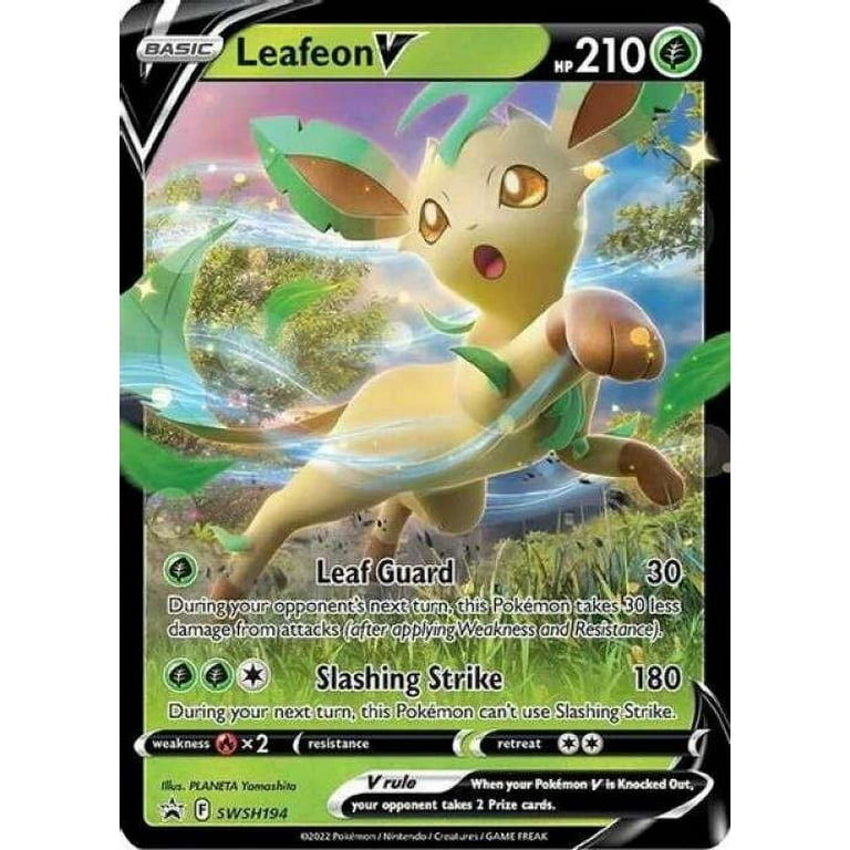 leafeon v pokemon card POKÉMON GAME s6a 070/069 SR your opponent takes 2 Prize cards Leafeon V Full Art Evolving