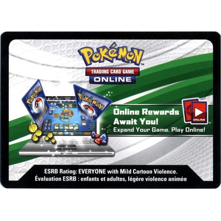 Pokemon Promo Mega-Mewtwo X Collection Single Online Code Card