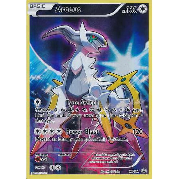 Pokemon Promo Promo Holo Full Art Arceus XY116