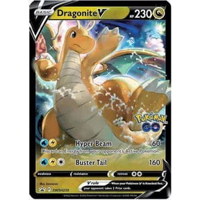 Pokemon Promo Promo Rare Holo Dragonite V SWSH235