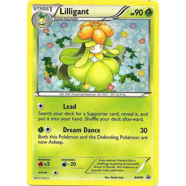 Lilligant BW49 Holo - Card trading accessories for ecommerce - Walmart  Business Supplies