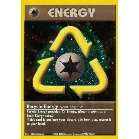 Pokemon Promo Holo Rare Rare Holo Recycle Energy