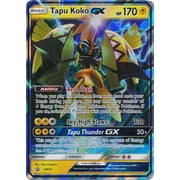 Collectible Pokemon Promo Ultra Rare Tapu Koko GX SM33