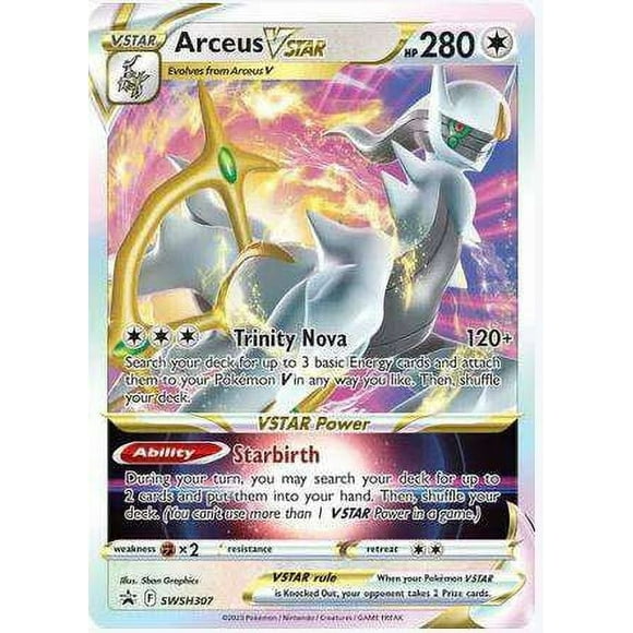 Pokemon Promo Ultra Rare Arceus VSTAR SWSH307