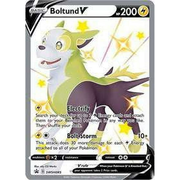 Pokemon Promo Ultra Rare Boltund V SWSH085