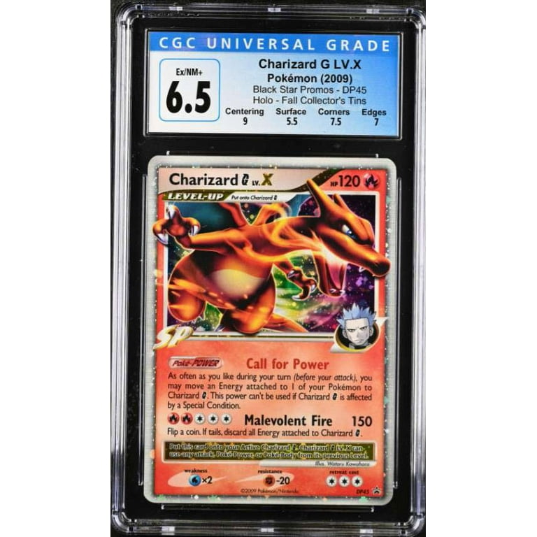 Charizard Pokemon Holographic Credit Card Skin