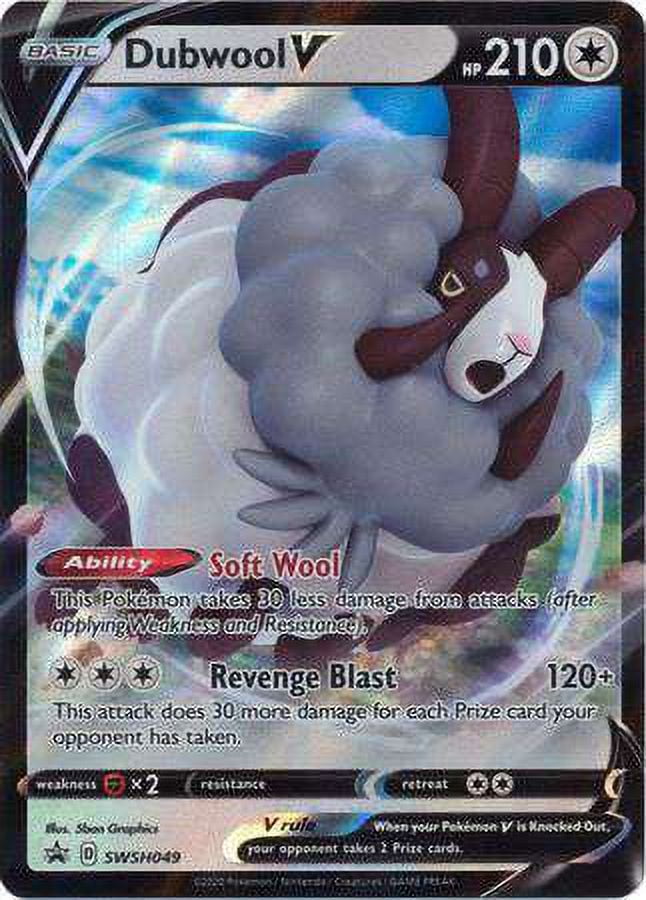 dubwool pokemon card POKMON GAME S7D 055/067 C Weakness Fighting 2 Resistance None None Retreat Cost Pokemon Promo Ultra Rare Dubwool