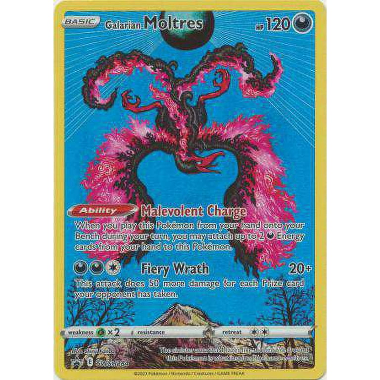 Pokemon Promo Ultra Rare Galarian Moltres SWSH284 